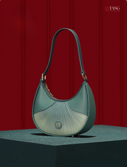 Tang Imperial 25 Embroidered Ginkgo Waltz Shoulder Bag