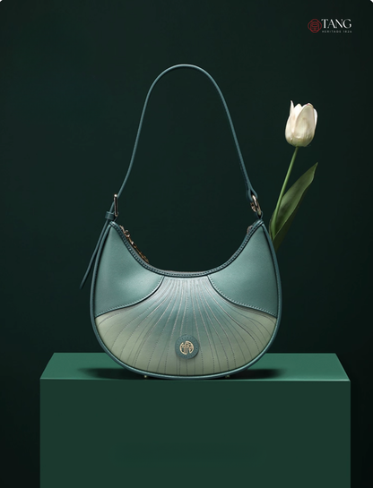 Tang Imperial 25 Embroidered Ginkgo Waltz Shoulder Bag