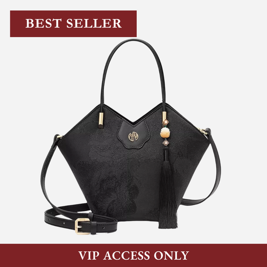 Tang Imperial 28 Cloud Silk Peony Tote