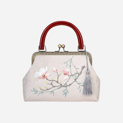 Tang Bloom Apricot Blossom Clutch