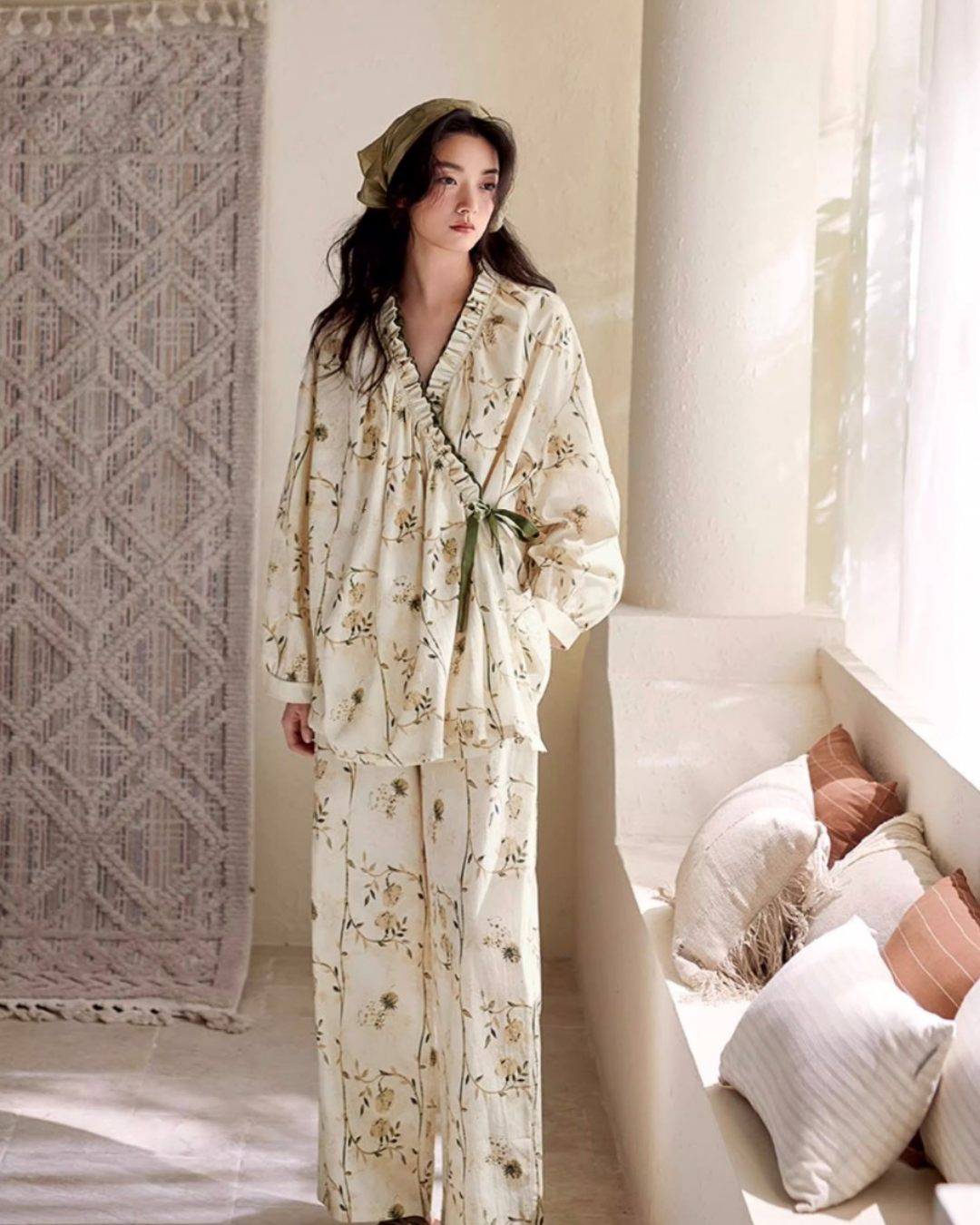 Ruò Pajamas Set (Long-Sleeve & Pants)