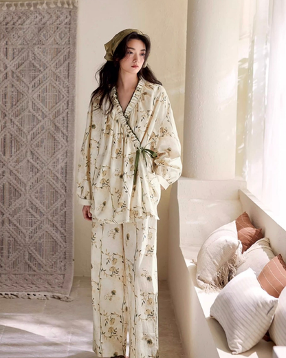 Ruò Pajamas Set (Long-Sleeve & Pants)