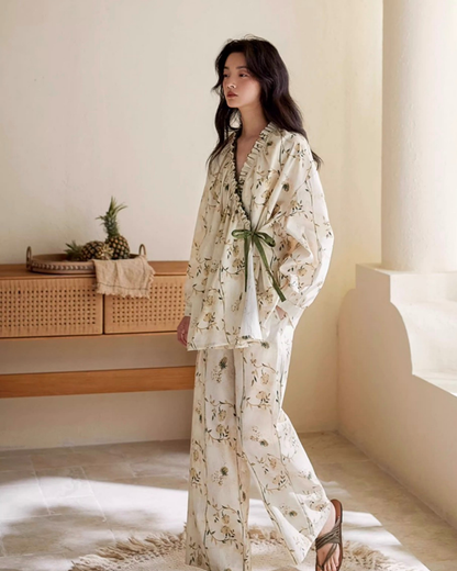 Ruò Pajamas Set (Long-Sleeve & Pants)