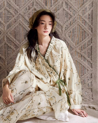 Ruò Pajamas Set (Long-Sleeve & Pants)