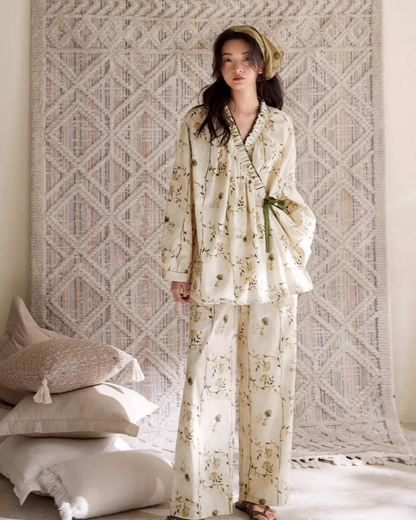 Ruò Pajamas Set (Long-Sleeve & Pants)