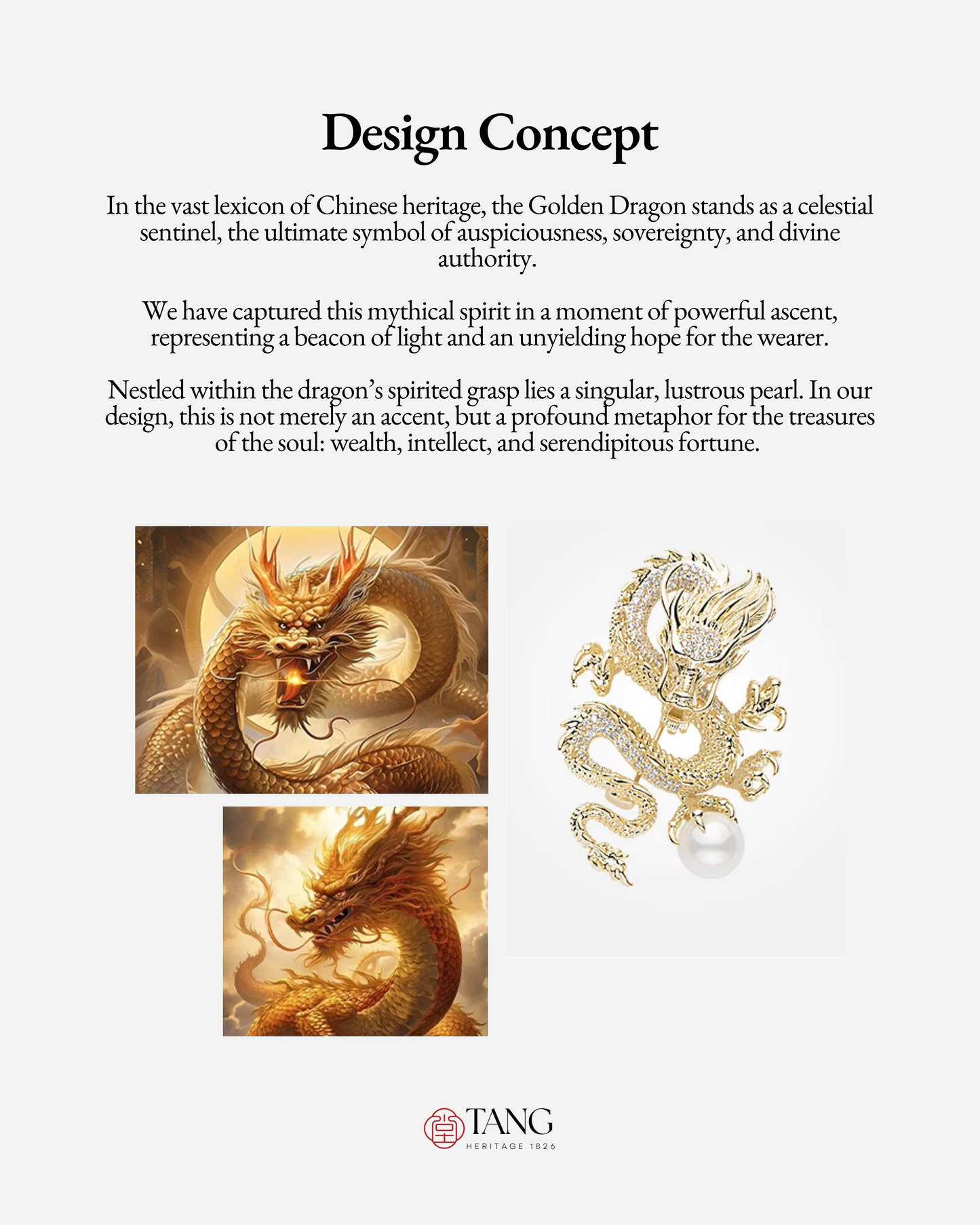 Sovereign Dragon Brooch