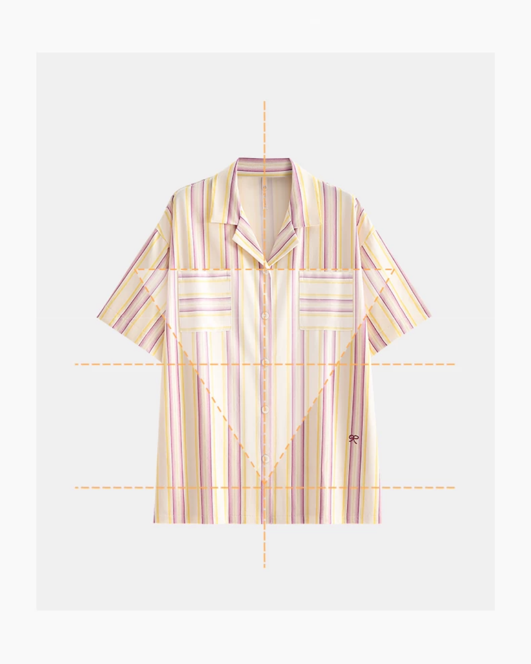 Cǎi Pajamas Set (Short Sleeve & Shorts)