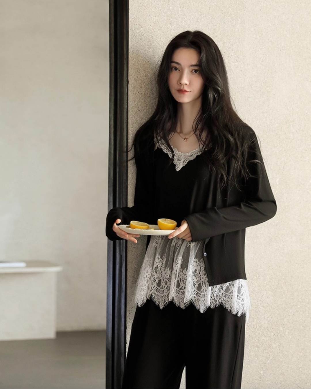 Xuě Pajamas Set (Midnight)