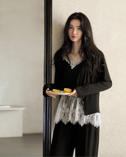 Xuě Pajamas Set (Midnight)