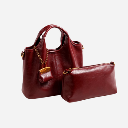 Tang Red 27 Glazed Scarlet Tote