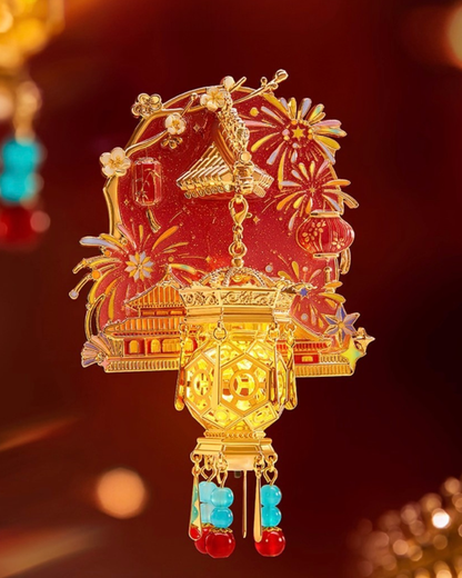 Starfire Lanterns Fridge Magnet