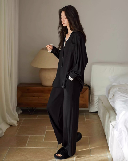 Zhēn Pajamas Set (Long-Sleeve & Pants)