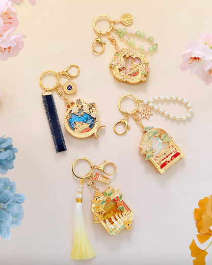 Flow of Auspicious Light Keychains