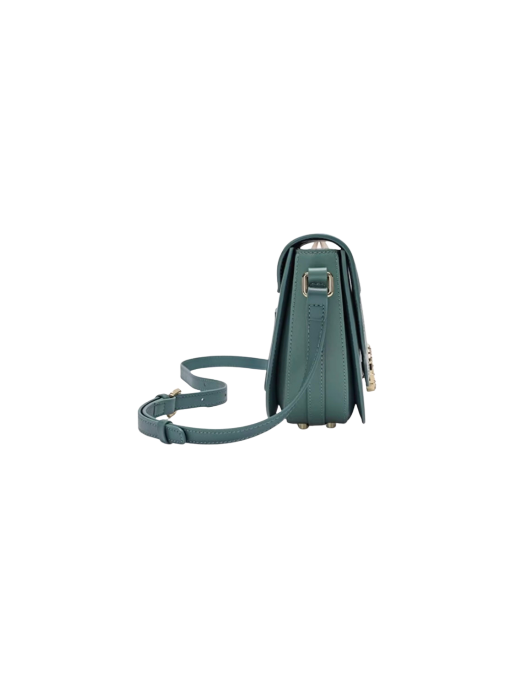 Tang Imperial 25 Embroidered Ginkgo Waltz Saddle Bag