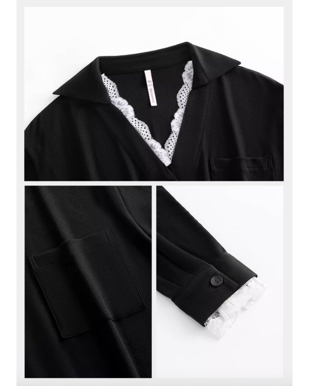 Zhēn Pajamas Set (Long-Sleeve & Pants)