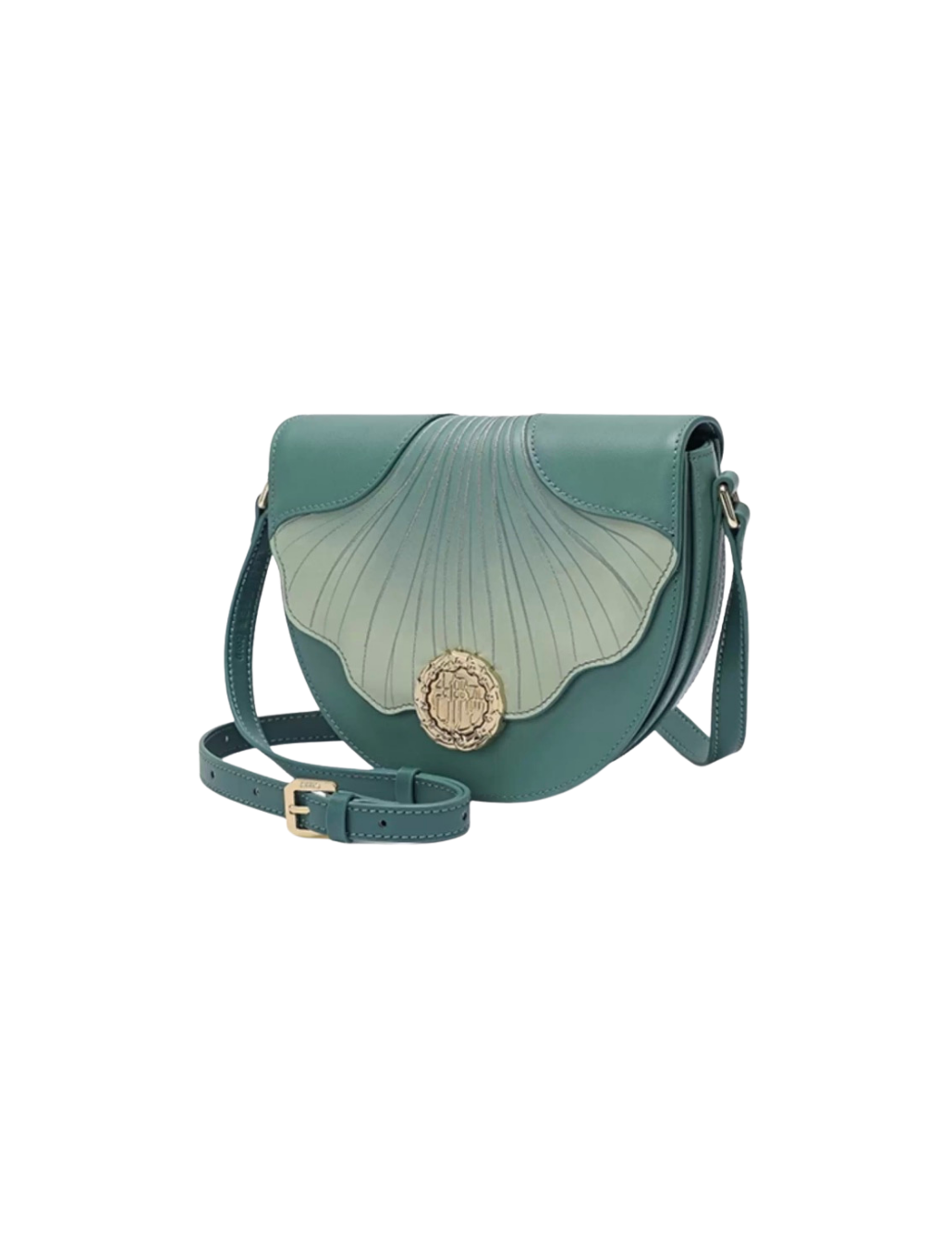Tang Imperial 25 Embroidered Ginkgo Waltz Saddle Bag