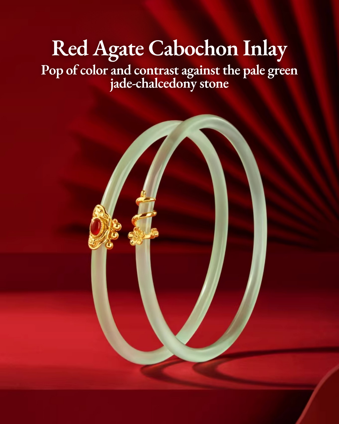 Imperial Ruyi Jade Duo Bangles