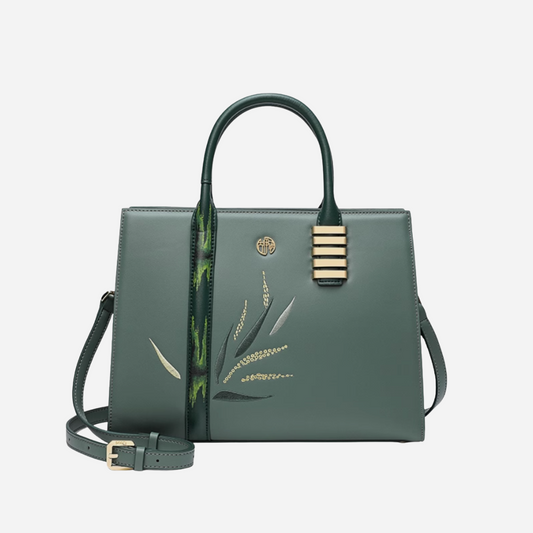 Tang Imperial 29 Embroidered Bamboo Sonata Tote