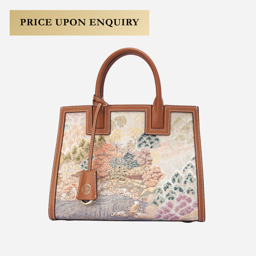 Tang Red 27 Mountain Nishijin Brocade Tote (Special Invitation Only)