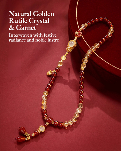 Five Blessings Dual-Loop Bracelet