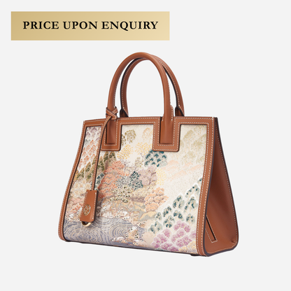 Tang Red 27 Mountain Nishijin Brocade Tote (Special Invitation Only)