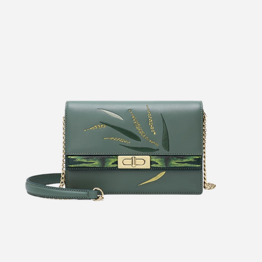 Tang Imperial 23 Embroidered Bamboo Sonata Clutch