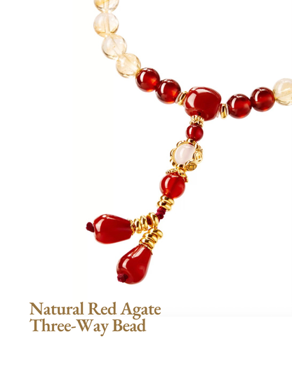 Five Blessings Dual-Loop Bracelet