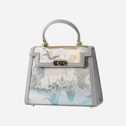 Tang Gold 24 Four Seasons Brocade Tote