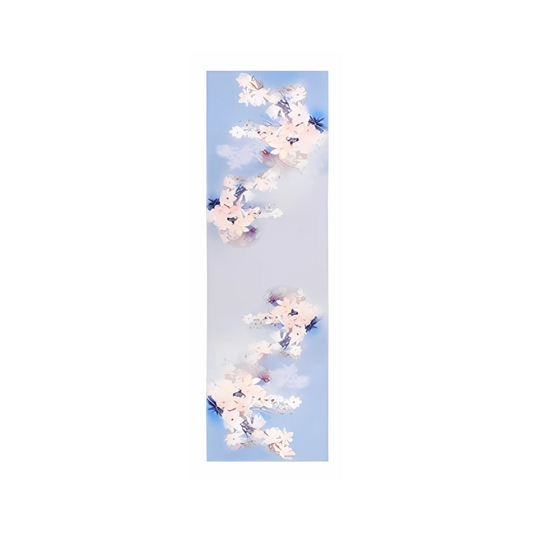 Celadon Mist Mulberry Silk Scarf (170x53cm)