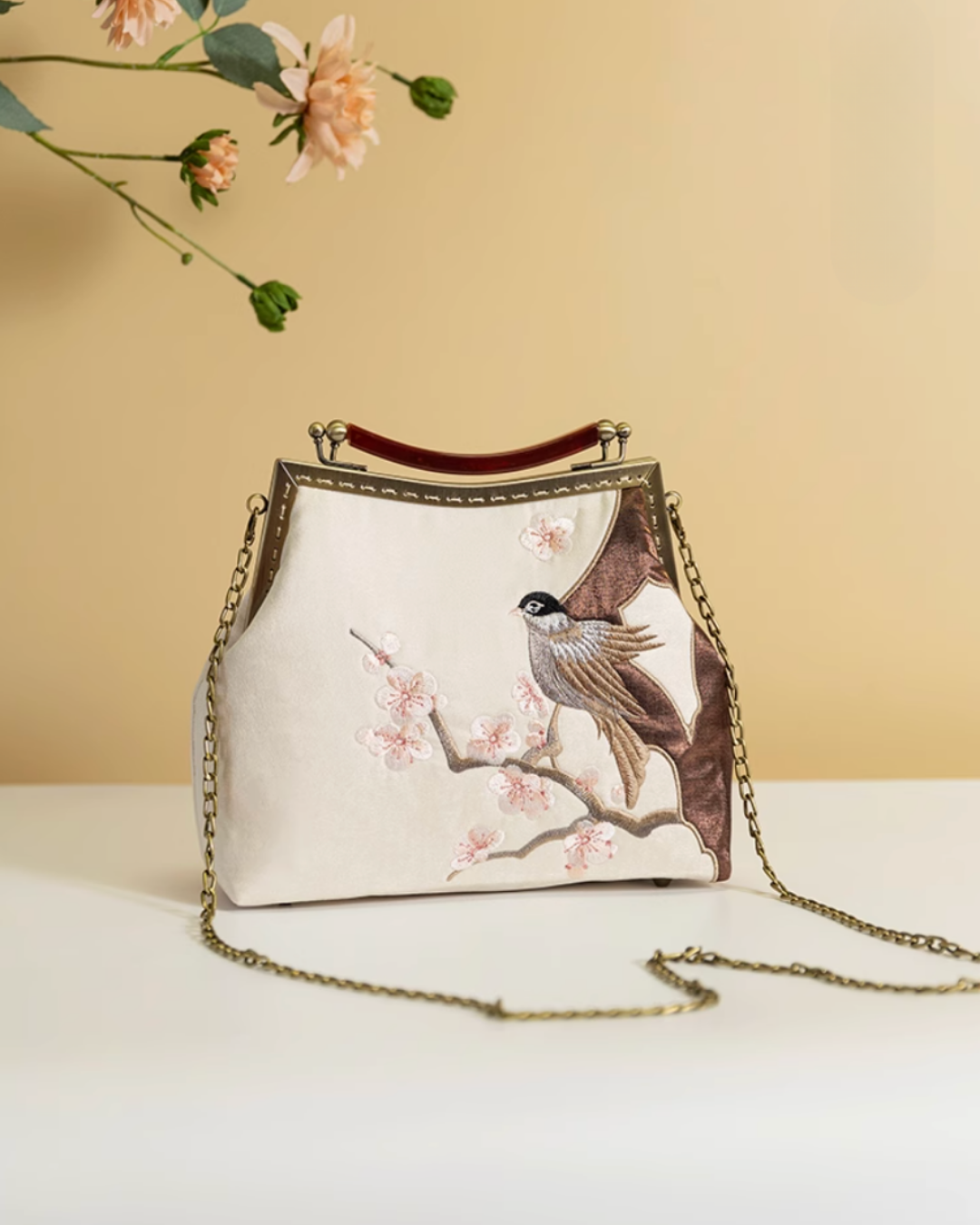 Tang Bloom Peach Blossom Clutch
