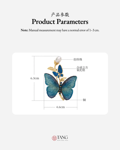 Twilight Dream Butterfly Brooch