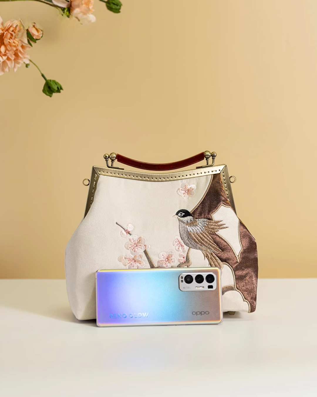 Tang Bloom Peach Blossom Clutch