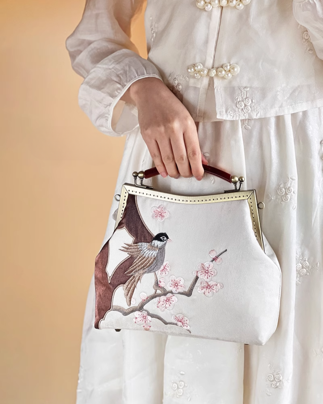 Tang Bloom Peach Blossom Clutch