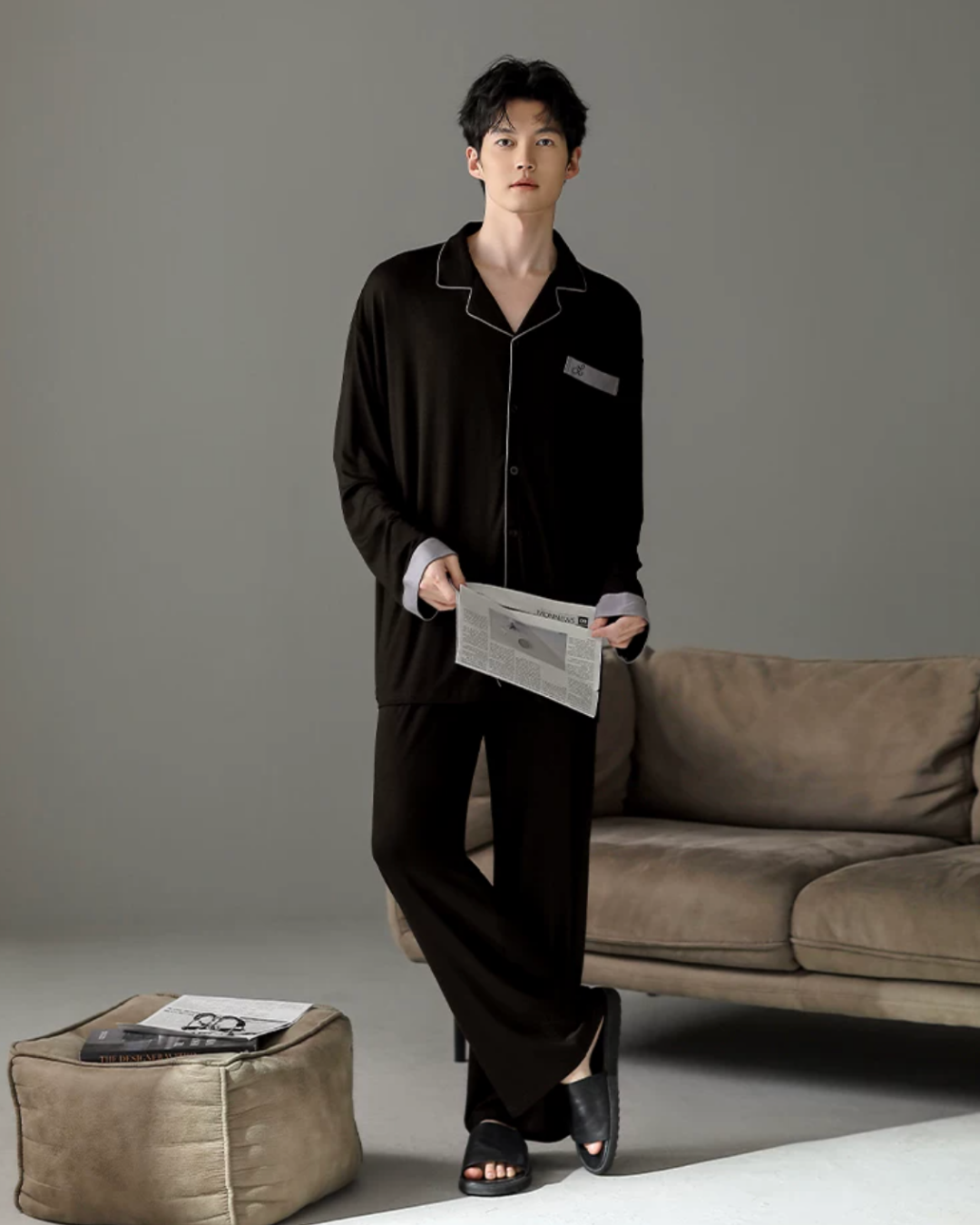 Yǐn Pajamas Set (Long Sleeve & Pants)