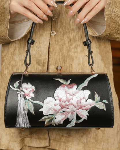 Tang Bloom Peony Clutch