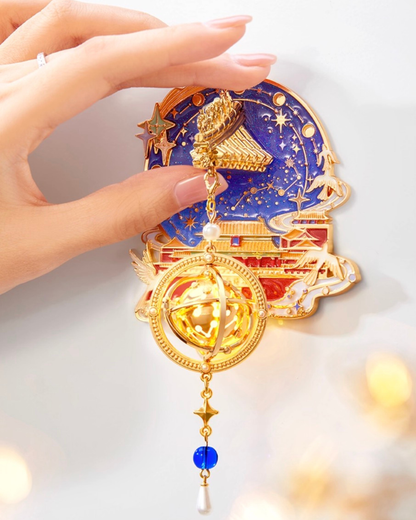 Starfire Lanterns Fridge Magnet