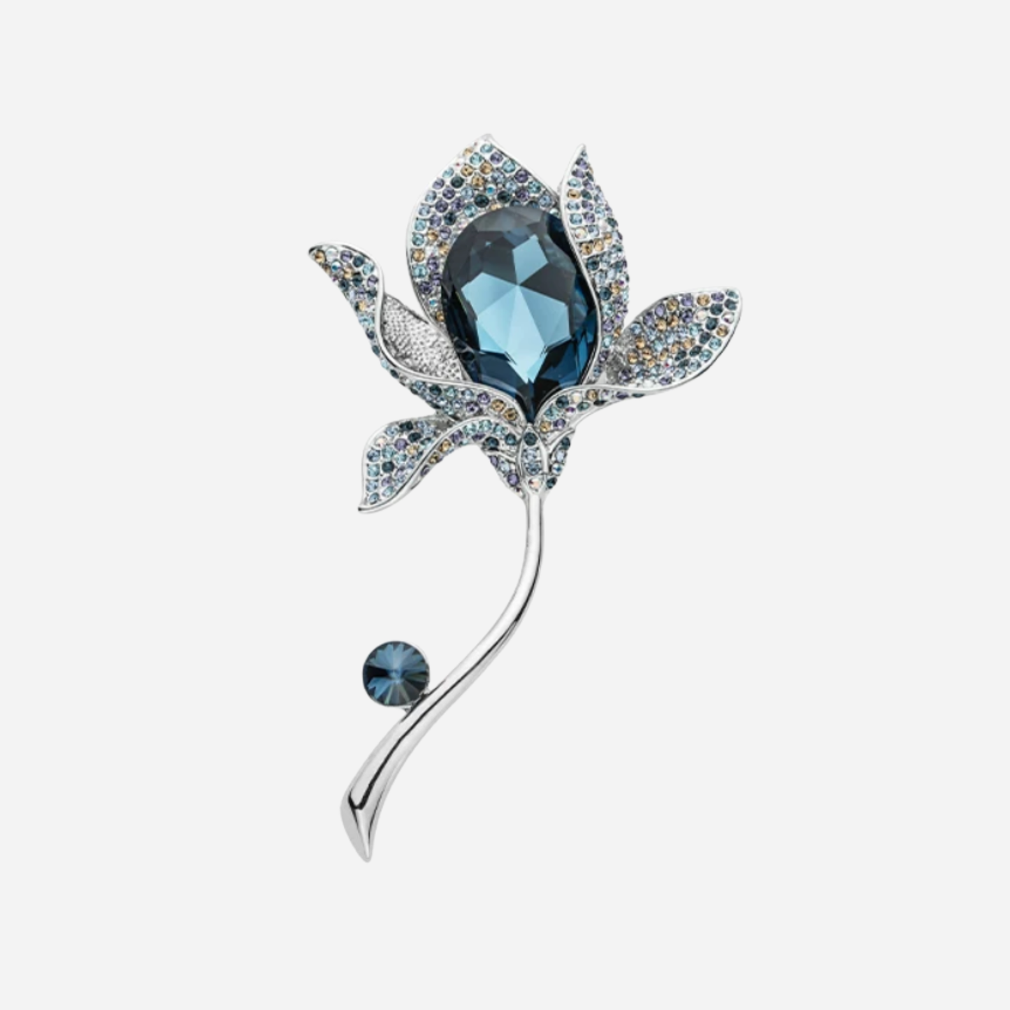 Noble Magnolia Brooch