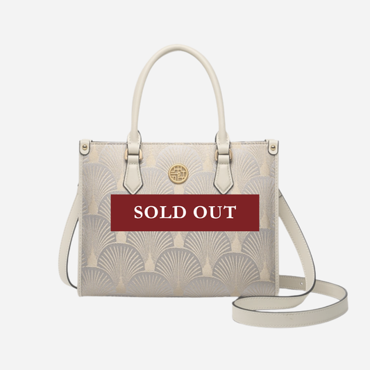 Tang Red 30 Zhuang Brocade Tote