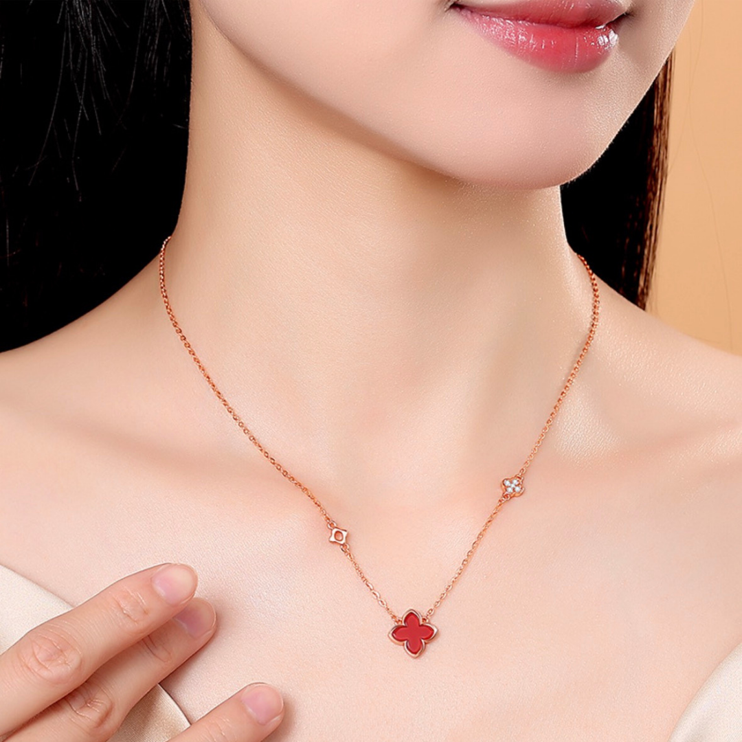 Roselle Necklace