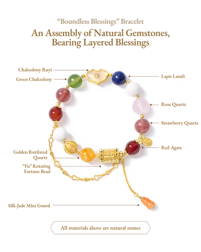Ruyi Natural Gemstones Bracelets