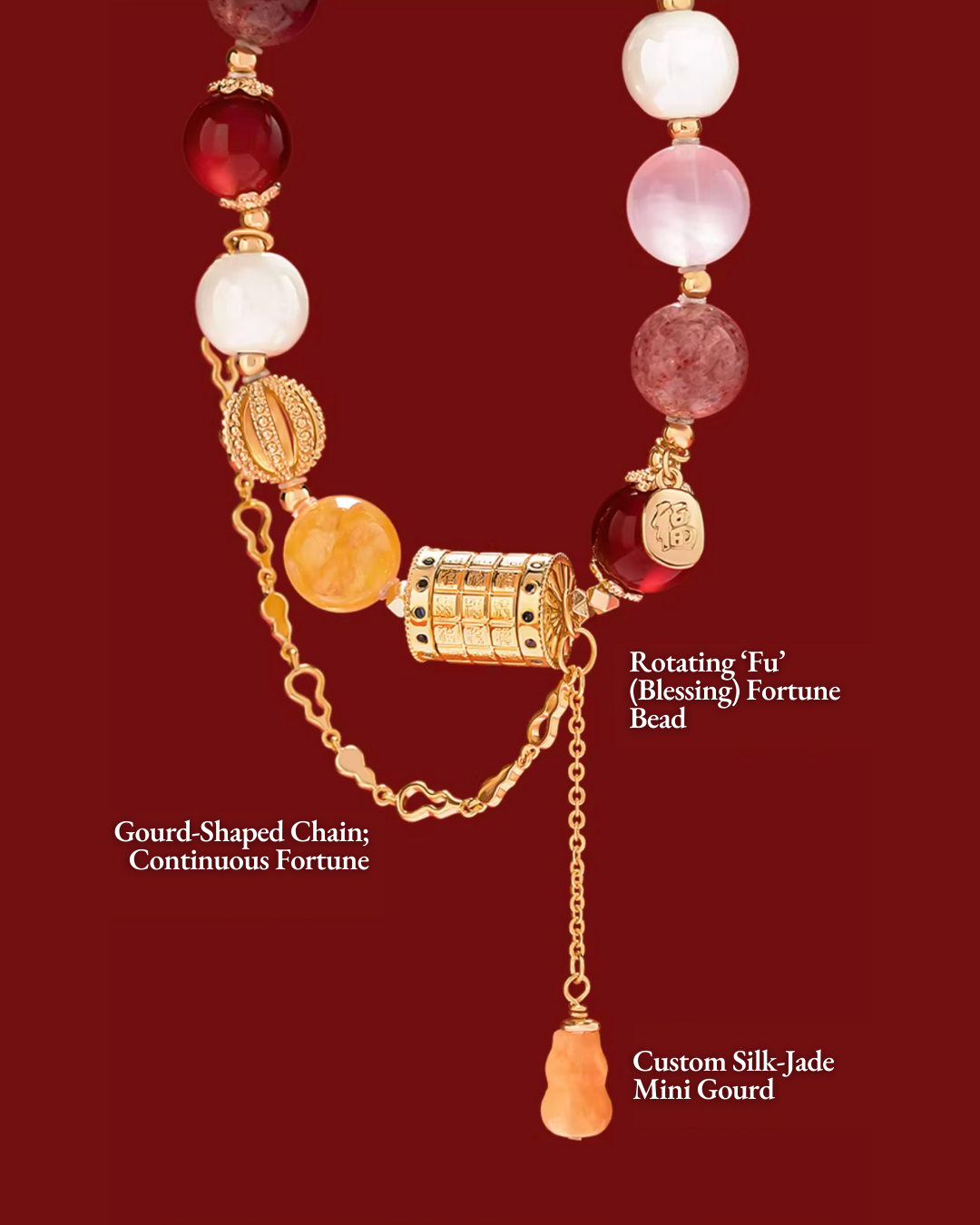Ruyi Natural Gemstones Bracelets