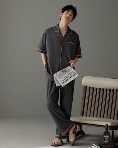 Yǐn Pajamas Set (Short Sleeve & Pants)