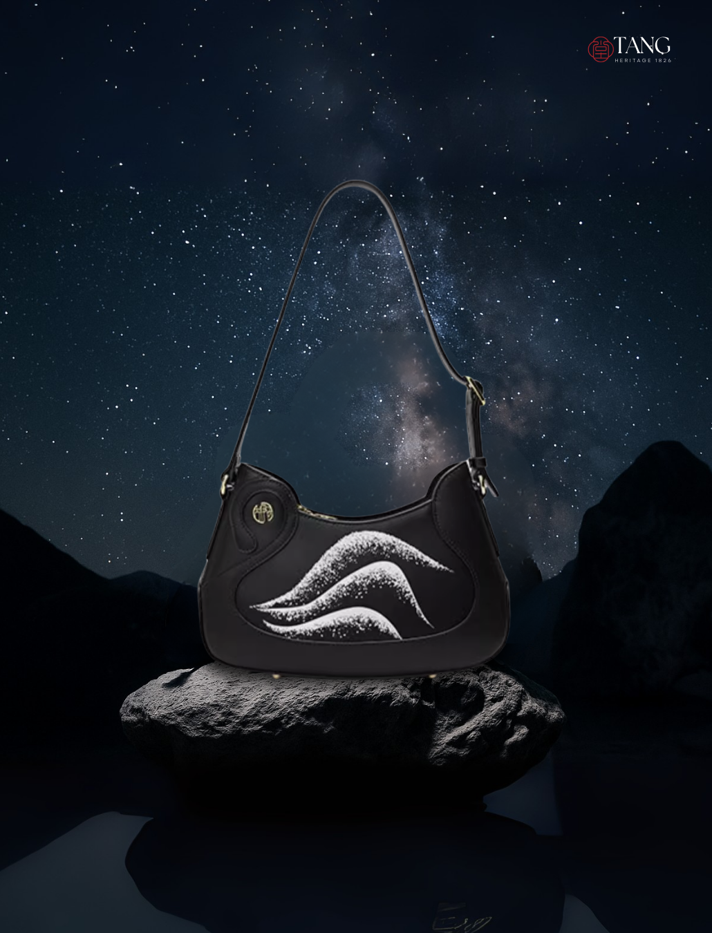 Tang Imperial 23 Ballad of the Black Feathers Shoulder Bag