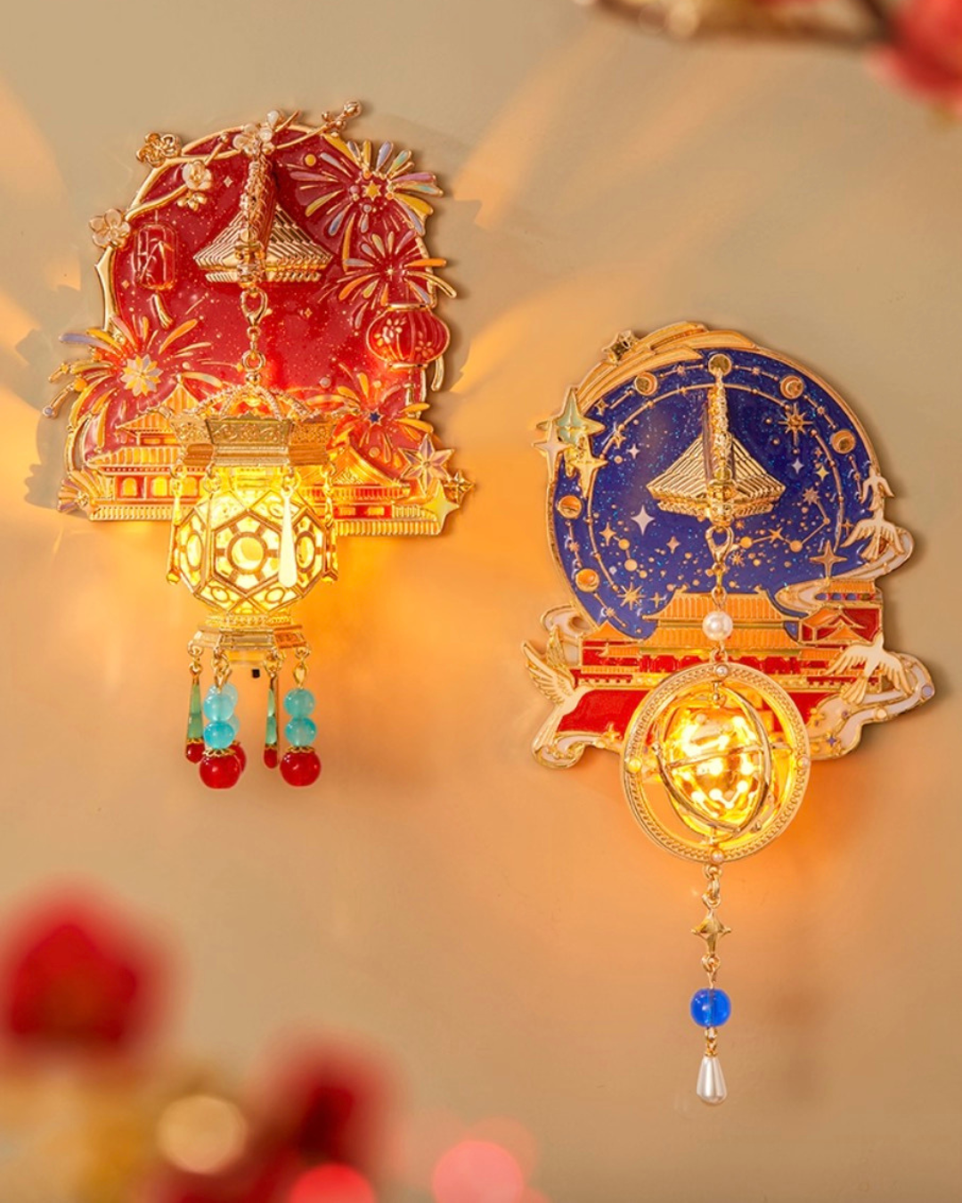 Starfire Lanterns Fridge Magnet