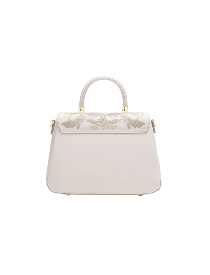 Tang Imperial 25 Embroidered Blossoms Tote