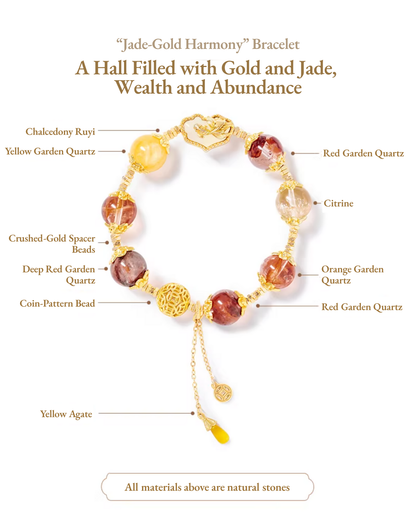 Ruyi Natural Gemstones Bracelets