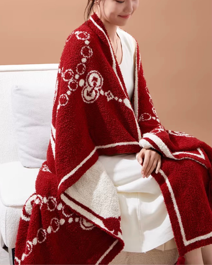 Thousand Gold Horse Fur Blanket
