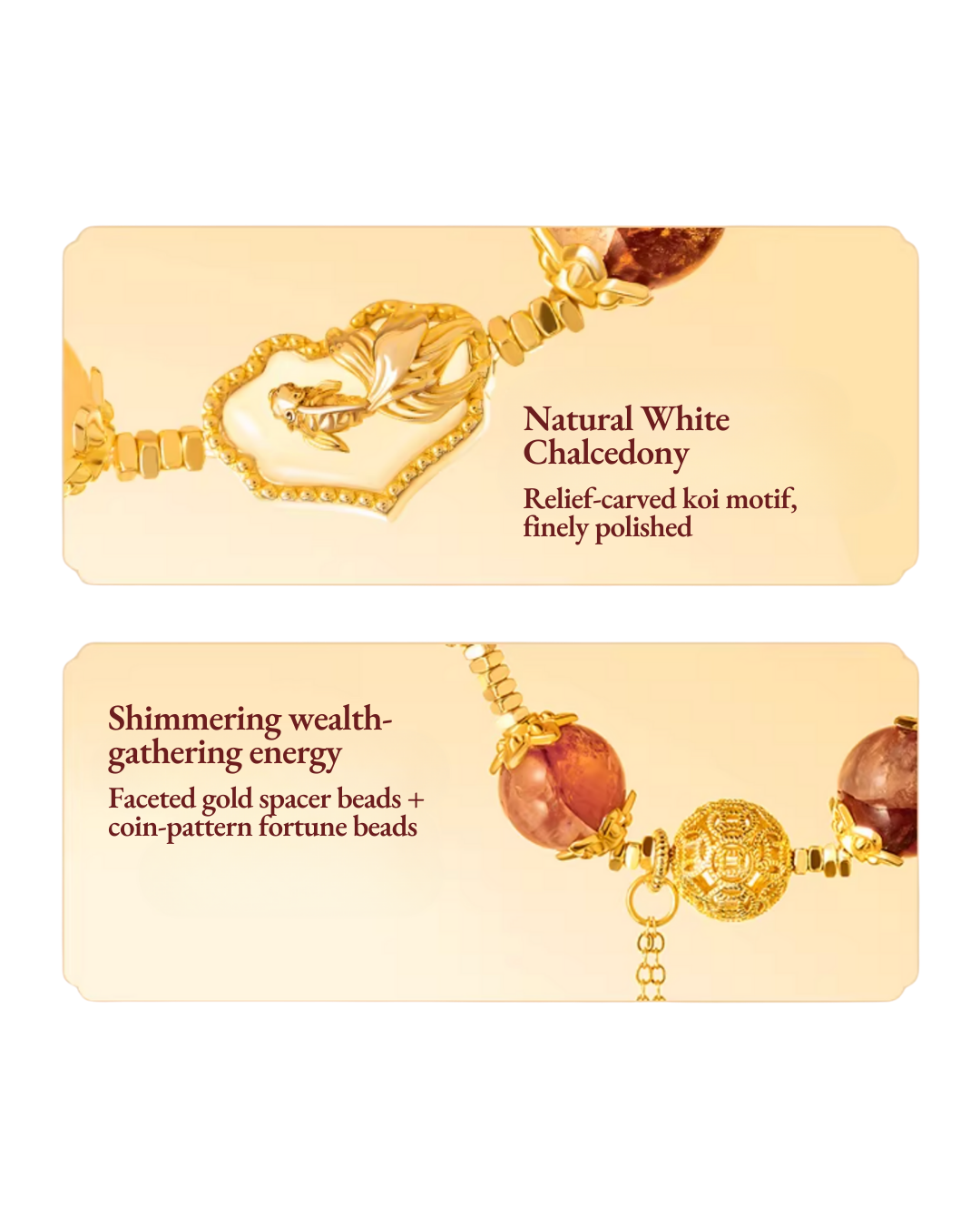 Ruyi Natural Gemstones Bracelets