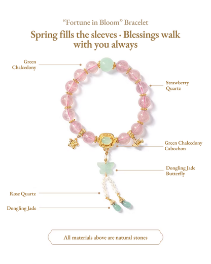 Ruyi Natural Gemstones Bracelets