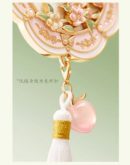 Peach and Plum in Bloom Mirror